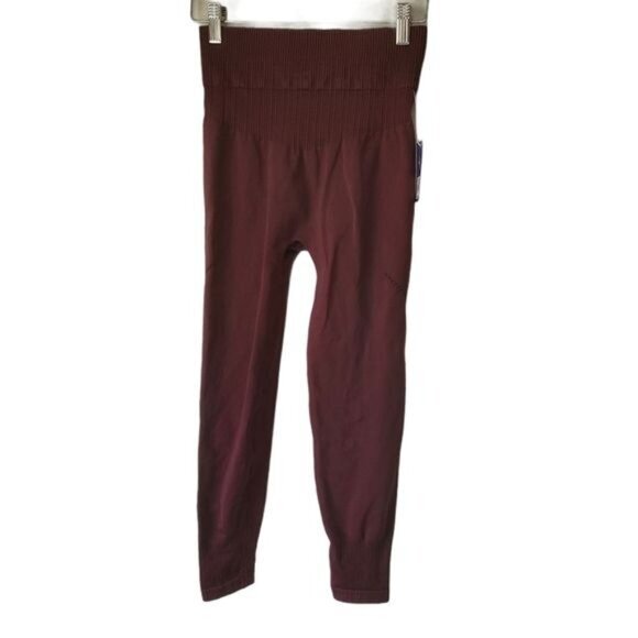JOY LAB Womens Leggings SZ S Port‎ Royale Laser Cut High Rise Fitness Athletic - Picture 1 of 11